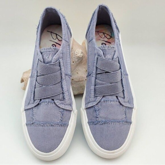 BUY ONE GET ONE FREE Blowfish Marley Low Top Slip-On Canvas Sneakers Lavender - Picture 4 of 8